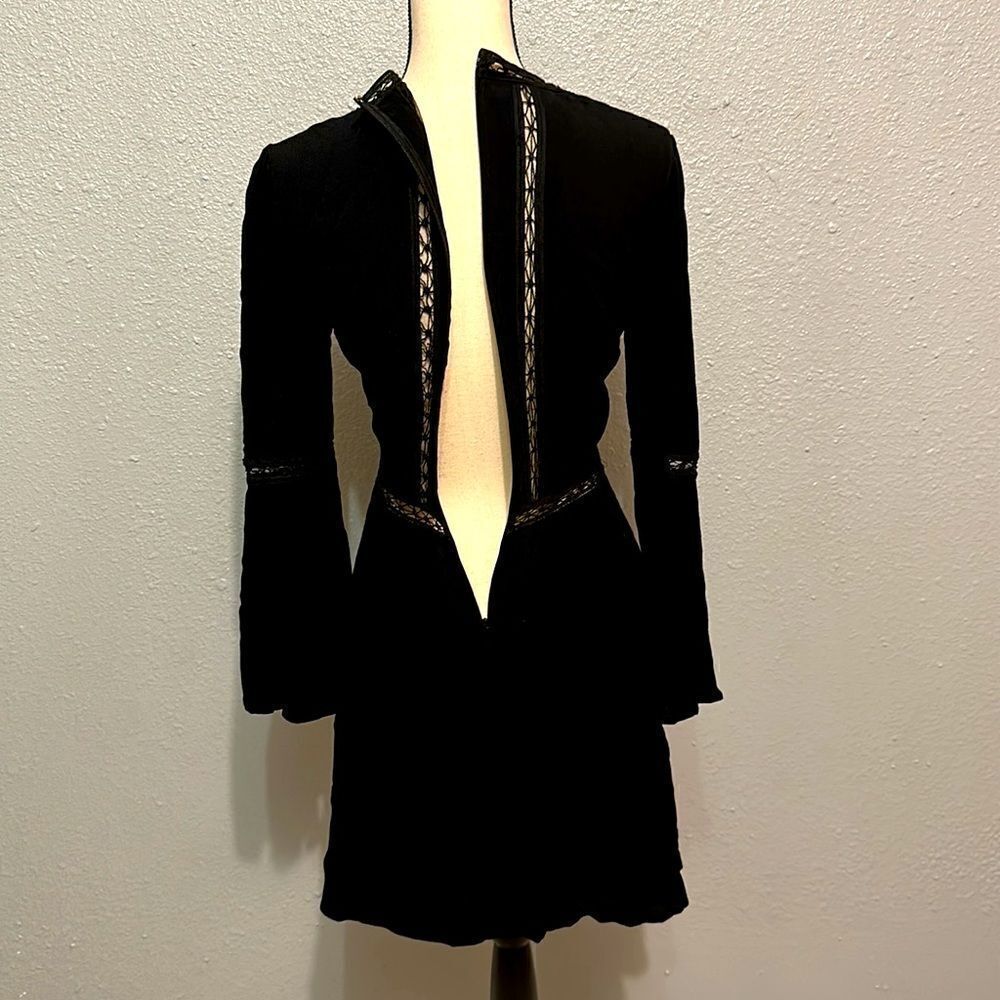 Hotel Particulier women’s mini lace long sleeve dress size M Made in Italy - Picture 10 of 17
